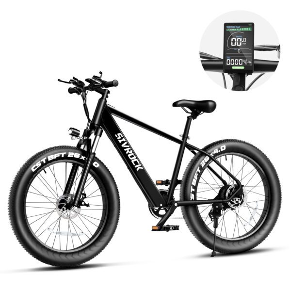 Professional Electric Bike For Adults, 26 X 4.0 Inches Fat Tire Electric Mountain Bicycle, 1000W Motor 48V 15Ah Ebike For Trail Riding, Excursion And Commute, UL And GCC Certified - Image 5