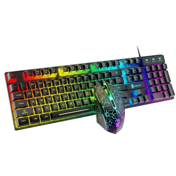 Kuiying T6RGB Luminous Keyboard And Mouse Set - Image 2