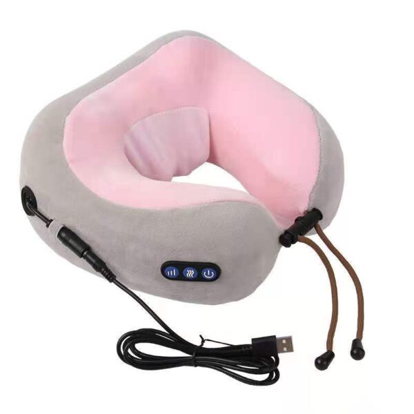 U Shaped Massage Pillow Neck Massage Device Electric Neck Massager Apparatus Shoulder Back Cervical Massager For Body Relaxation - Image 3