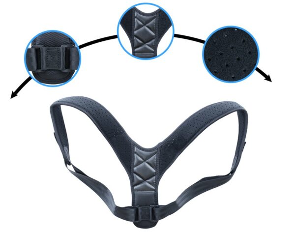 Medical Clavicle Posture Corrector Lower Back Correction Belt For Children - Image 3