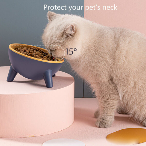 Cat Dog Bowl With Stand Pet Feeding Food Bowls Dogs Bunny Rabbit Nordic Color Feeder Product Supplies Pet Accessories - Image 5