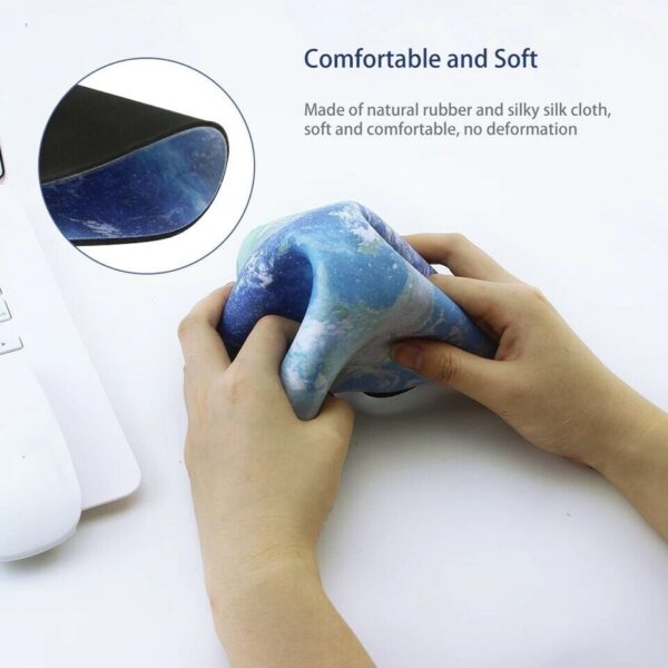 Space Round Mouse Pad PC Gaming Non Slip Mice Mat For Laptop Notebook Computer Gaming Mouse Pad - Image 2