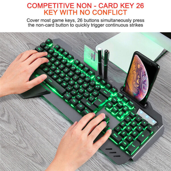 Gaming wired mechanical keyboard - Image 4