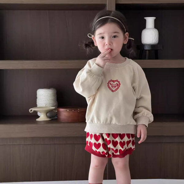 Baby Sweater Two-piece Korean Children's Clothing Children's Autumn Clothing - Image 4