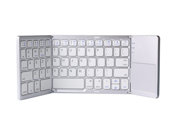 Ultra-thin Tri-fold Folding Touch Keyboard - Image 2