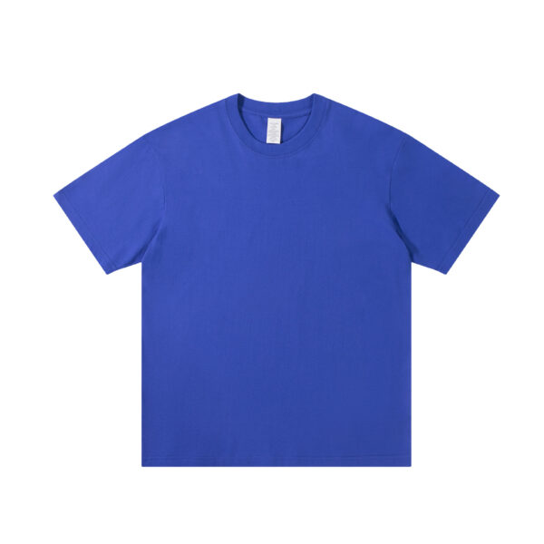 Cotton Short-sleeved T-shirt Men's Round Neck Loose - Image 5