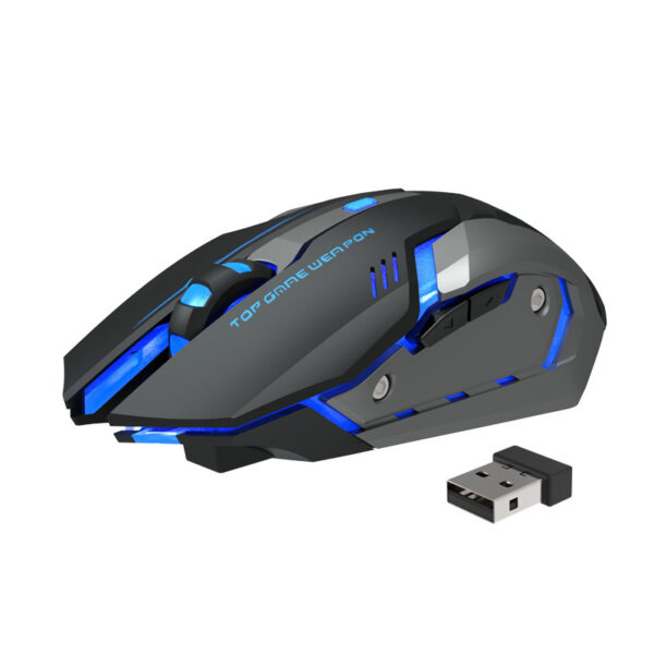 Wireless Charging Silent Gaming Mouse Machinery - Image 2