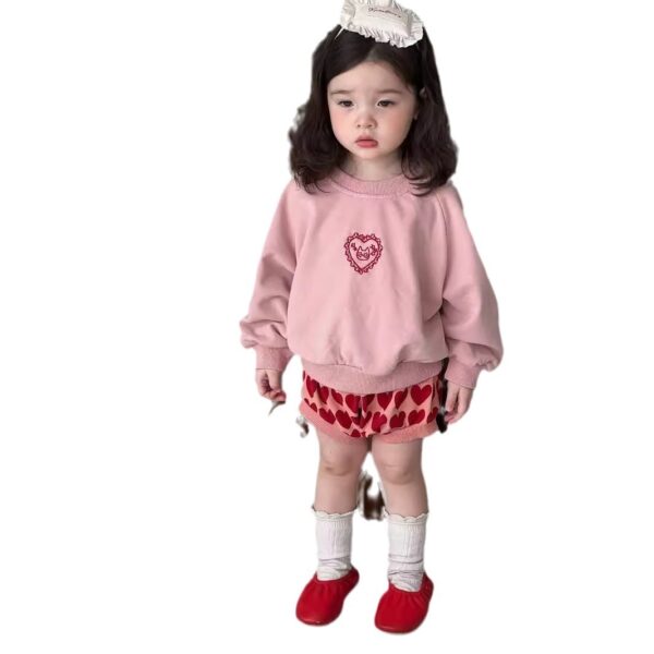 Baby Sweater Two-piece Korean Children's Clothing Children's Autumn Clothing - Image 3