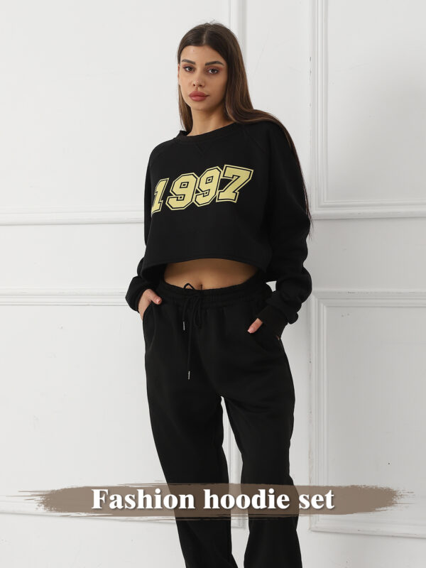 Women's Long Sleeved Hoodie Set